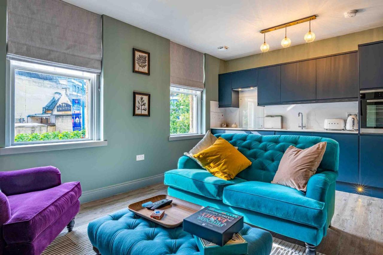 Beautiful Modern 1 Bedroom Apartment, City Centre Bath Buitenkant foto